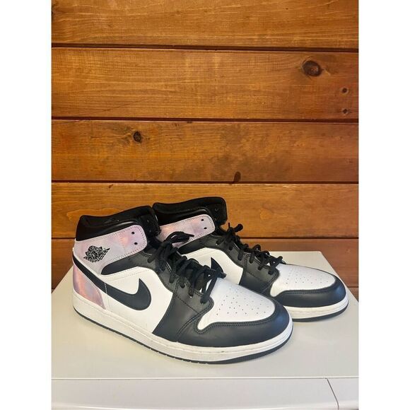 Nike mens Air Jordan 1 Mid Sz 13 DM1200-001 - Picture 1 of 8